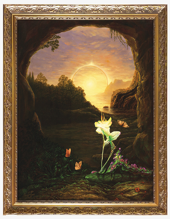 Andrea du Plessis_Sunset with XGe_Oil on canvas_2022